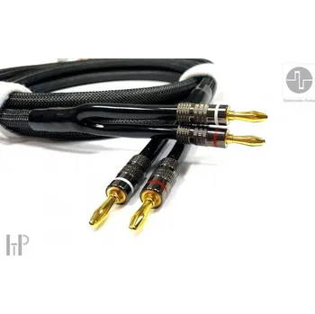 Příslušenství pro gramofon Elektronika Praha - Speaker Cable EP 30 - Reproduktorový set v délce 2x2.5m