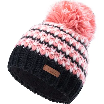Čepice Dámské Zimní čepice ELBRUS ALLA WO'S M000190213 – Růžová