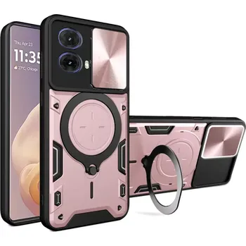 Pouzdro na mobilní telefon Kryt Motorola Moto G85 Techsuit CamGuard Pro - rose gold