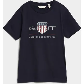 Dětská móda TRIČKO GANT ARCHIVE SHIELD SS T-SHIRT EVENING BLUE
