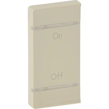 vypínač Valena LIFE kryt pro MYHONE 1modul. ON/OFF levý barva béžová *755586 Legrand
