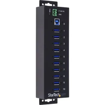 USB hub Rozbočovač USB ST1030USBM, standard: USB 3.0, počet portů USB: 10 Připojovací konektor, typ USB: USB A StarTech.com