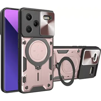 Pouzdro na mobilní telefon Kryt Xiaomi Redmi Note 13 Pro+ 5G Techsuit CamGuard Pro - rose gold