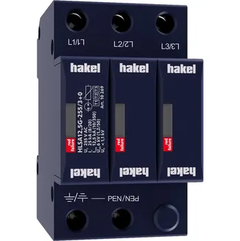 Přepěťová ochrana Hakel *HLSA12,5G-255/3+0 ochrana před přepětím SPD typ 1+2