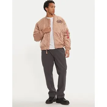 Pánská móda Alpha Industries Bunda bomber 148140 Béžová Regular Fit S