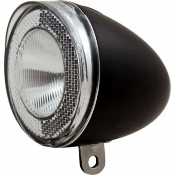 Cyklosvítilna Přední světlo SPANNINGA SWINGO XDO pro dynamo černé (SNG-H070308)