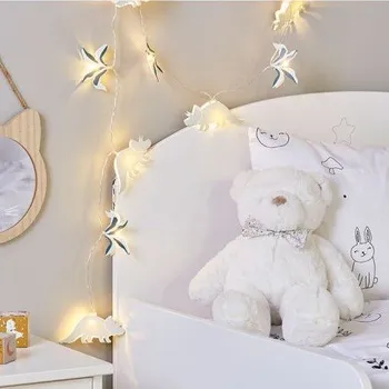 Ostaria LED girlanda dinosaurus