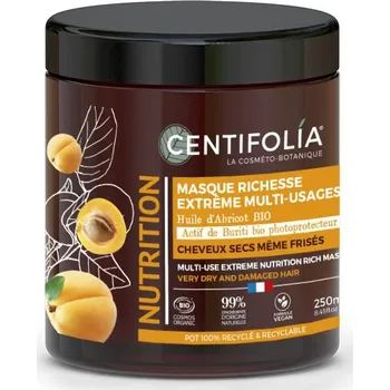 Vlasová regenerace CENTIFOLIA Vyživující maska na vlasy, 250ml