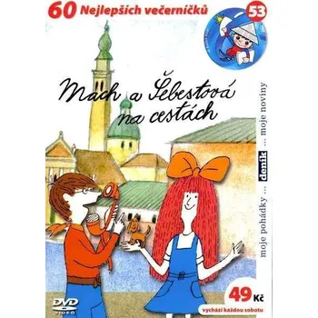 DVD film Mach a Šebestová na cestách - DVD
