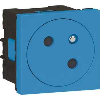 Elektroinstalační materiál MOSN LINK ZÁS.2P+T ZAR.MODR *077191L Legrand