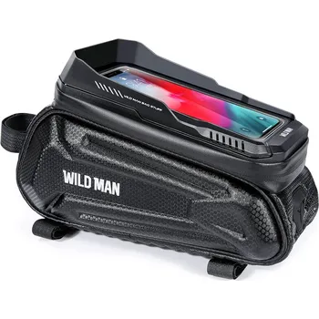 Vodotěsné pouzdro WildMan XT5 na rám kola černé 1,2L