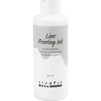creativ company Barva na linoryt (85ml) bílá