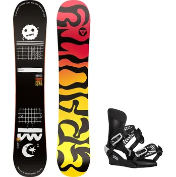 Snowboard Gravity snowboards Snowboard komplet Gravity Empatic 25/26 + vázání Gravity Drift Velikost: 160 cm, Velikost vázání: M