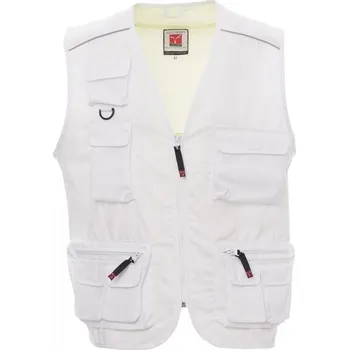 Pánská mikina Pánská pracovní vesta POCKET, Payper Barva: BÍLÁ, Velikost: 3XL