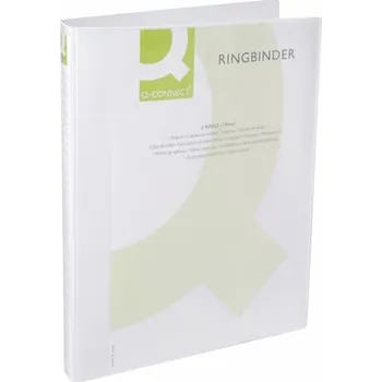 Q-Connect Prezentační 2 kroužkový pořadač Q-Connect-A4, hřbet x cm, bílý 510.8559
