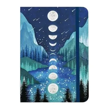 Adresář Notatnik mini Fazy Księżyca