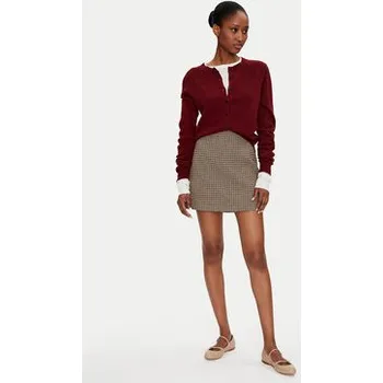 Dámská sukně Marella Mini sukně Whisky 2423106134 Béžová Slim Fit 48