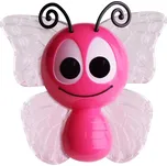 ACA Lighting LED dětská noční lampička do zásuvky MOTÝL 1W/230V/RGB, soumrakový senzor