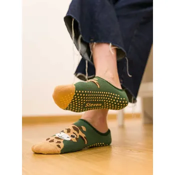 Dámské ponožky Dámské vzorované ponožky Steven D9V8 Frotte ABS 468, zelená 35-37 i384_78853153