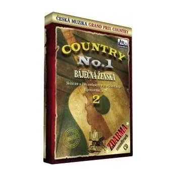 Zahraniční hudba Grand Prix Country No. 2 - Báječná ženská - DVD+CD