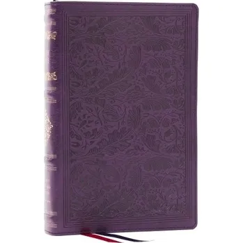 Cizojazyčná kniha RSV Personal Size Bible with Cross References, Purple Leathersoft, Thumb Indexed, (Sovereign Collection) - Nelson, Thomas