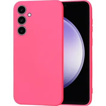 Pouzdro na mobilní telefon Kryt Samsung Galaxy S23 FE Techsuit SoftFlex - hot pink