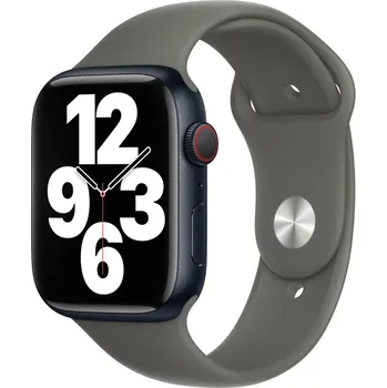 Řemínek na hodinky Originální řemínek pro Apple Watch Ultra 49mm / 45mm / 44mm / 42mm - silikonový - olivově zelený