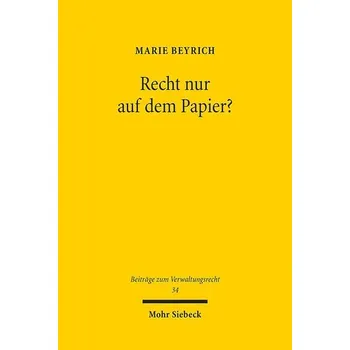 Recht nur auf dem Papier? - Beyrich, Marie