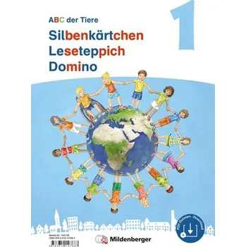 Cizojazyčná kniha ABC der Tiere 1 Neubearbeitung - Silbenkärtchen, Leseteppiche, Domino - Kuhn, Klaus