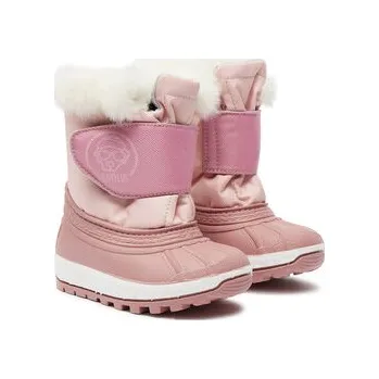 Dívčí sněhule Sněhule Boatilus Joggy 04 Sport Lace NJ04 VAR.15MV Růžová 24_25