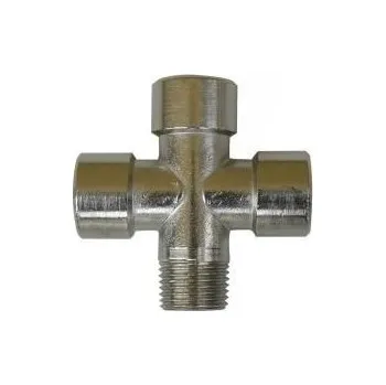 Fitinka Těleso vzduchového rozbočovače 4 - vývodový, vstup 1/2 TYP-Z