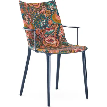 Jídelní židle Židle H.H.H. čalouněná látka, více variant - Kartell Barva: Modrá / vícebarevná