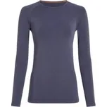 Icebreaker Merino 260 ZoneKnit Seamless LS Crewe Women GRAPHITE šedá L