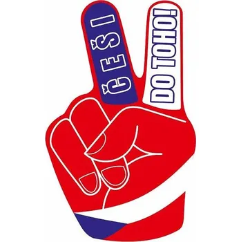 Kšiltovka SPORTTEAM Fan. ruka ČR 3