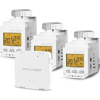 Hlavice pro radiátor PH-Starter Pack 2 Podsvícené termostatické hlavice s WiFi