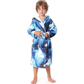 Dívčí tričko Dětský župan Lupo s kapucí - Vestis dětské č. 116