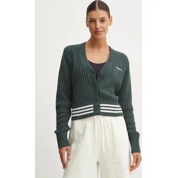 Dámský svetr Kardigan adidas Originals Cardigan, L, zelená, 79X