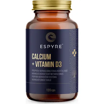 Espyre Vápník + Vitamín D3 120 kapslí