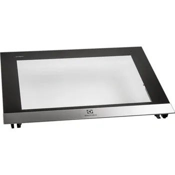 Příslušenství pro sporák Aeg Electrolux Zanussi 140144746058 vnější sklo dveří trouby
