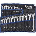 CONDOR WERKZEUG Klíče očkoploché sada 25 kusů 6-32mm CrV