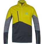 Pánská mikina HANNAH NIRO HZ CITRONELLE/ANTHRACITE MEL XL
