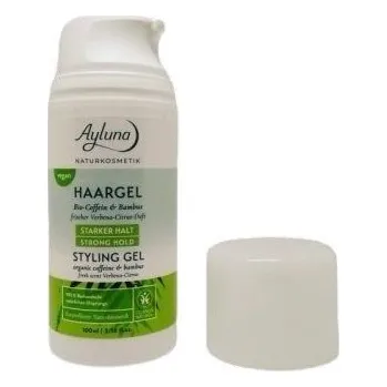 Vlasová regenerace Ayluna Gel na vlasy s organickým kofeinem a bambusem 100 ml