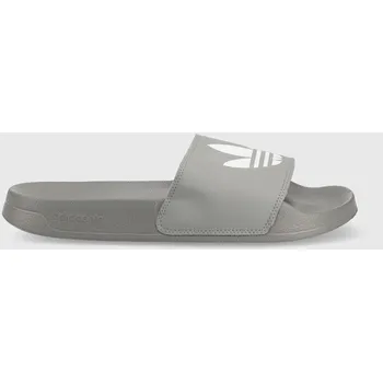 Dámské pantofle Pantofle adidas Originals Adilette FU7592 pánské, šedá barva, FU7592-WHT/GRETHR 90X, EUR 37
