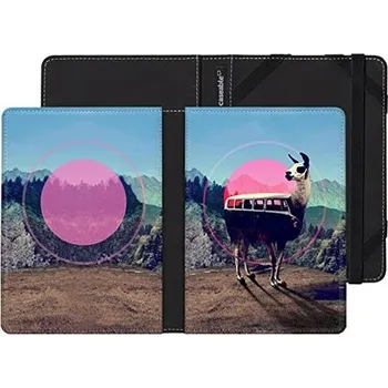 Pouzdro na čtečku elektronické knihy Caseable C14-L univerzální pouzdro pro čtečky knih - motiv Llama + BONUSY