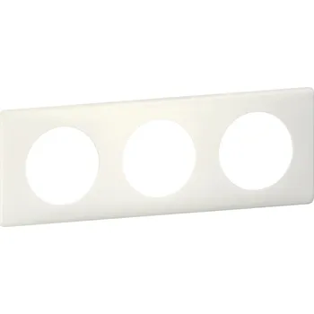 vypínač CL RÁMEČEK 3P BÍLÁ MATNÁ *66703