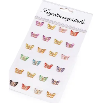 Samolepící dekorace Samolepicí motýlci na lepicím proužku