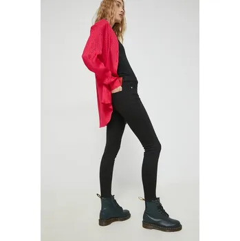 Dámské džíny Džíny HUGO 50480429 černá 99X, vel. 27/34