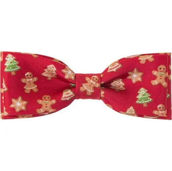 Motýlek Vánoční chlapecký motýlek Avantgard Young - perníček / červený