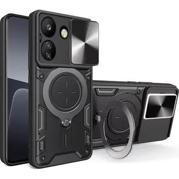 Pouzdro na mobilní telefon Kryt Xiaomi Redmi 13C 4G / Poco C65 Techsuit CamGuard Pro - černý