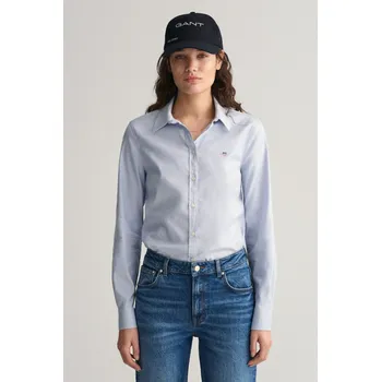 Dámská košile KOŠILE GANT SLIM STRETCH OXFORD SHIRT LIGHT BLUE